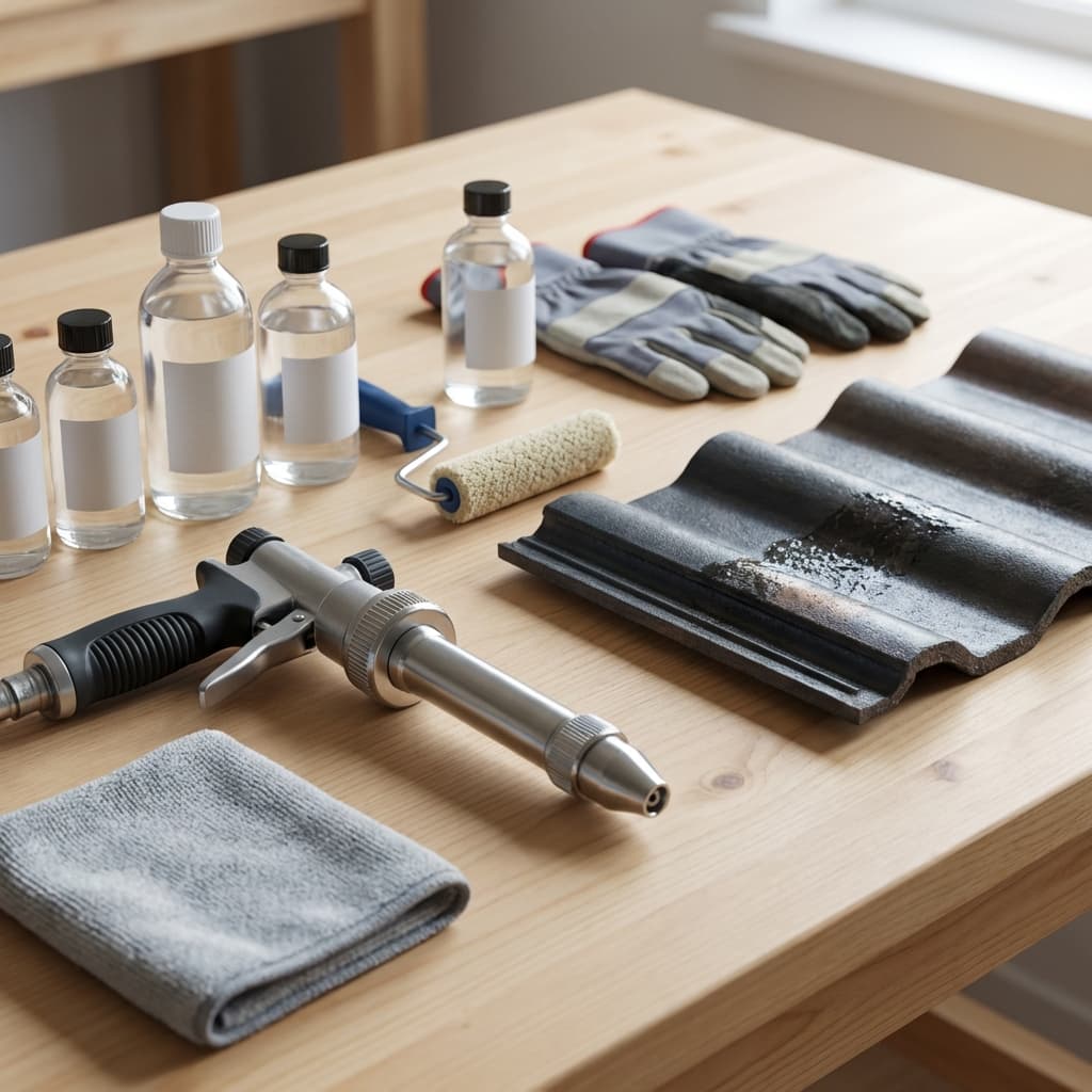 Roof refurbishment & nanotechnology surface protection supporting image