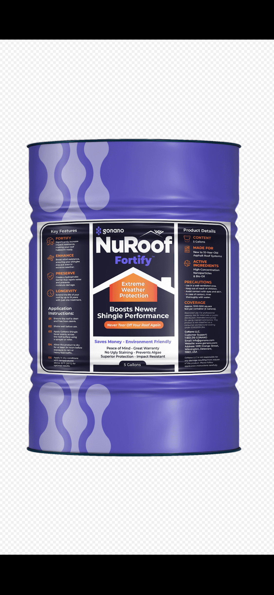 GoNano roof treatment