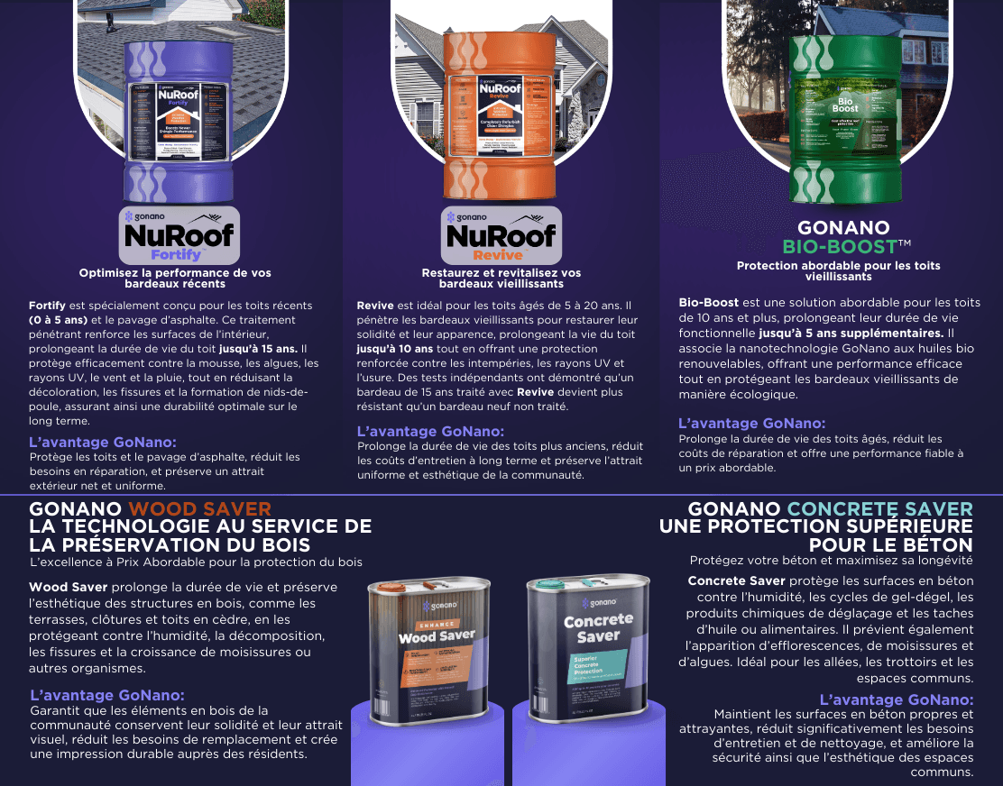 Experts en nanotechnologie de toiture