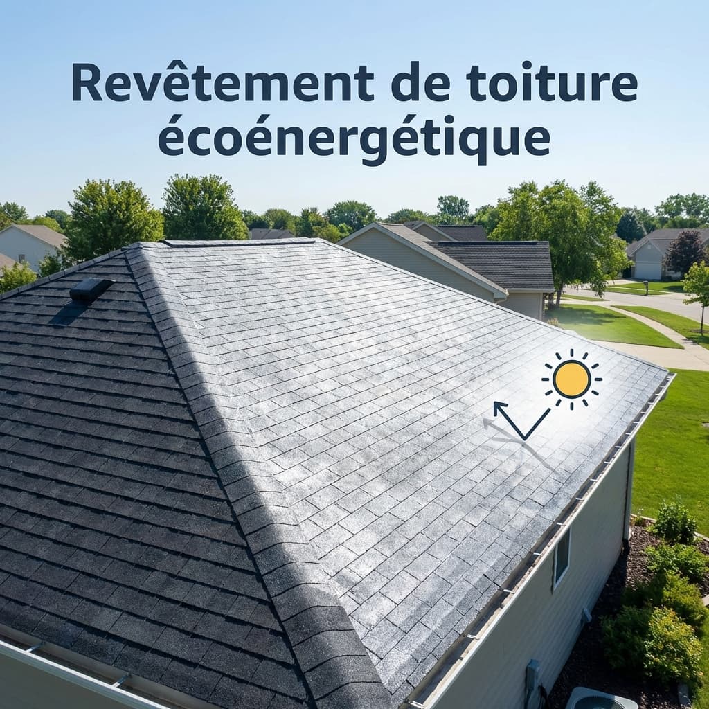 Revêtement de toiture écoénergétique