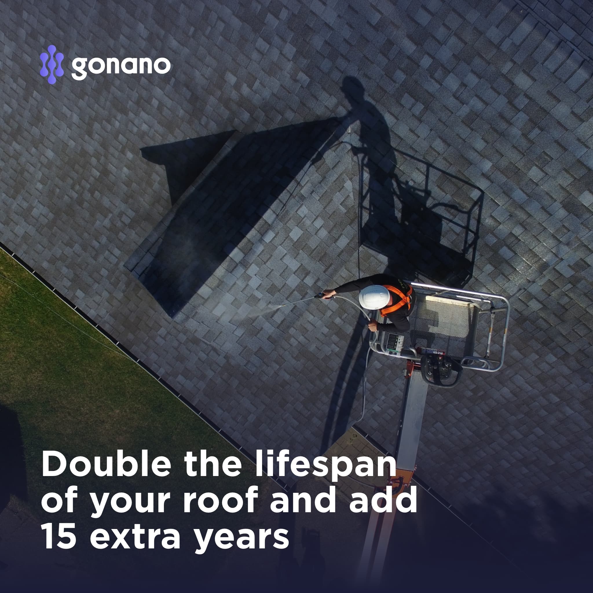 Roof refurbishment & nanotechnology surface protection supporting image